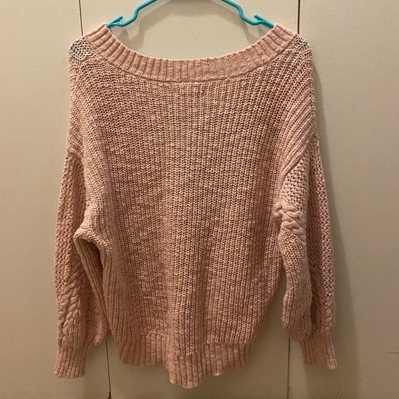 American Eagle Blush Pink Sweater - Picture 4 of 4